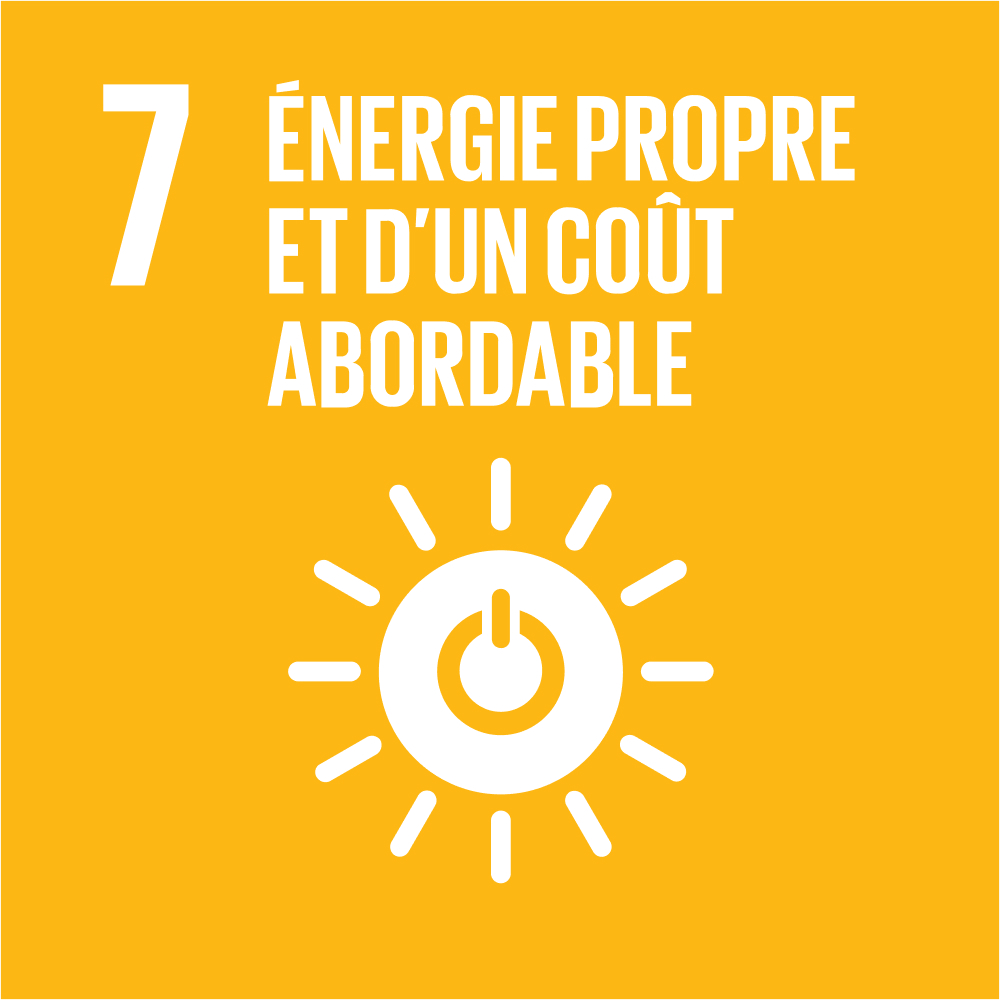 ODD 7 – Énergie propre et d’un coût abordable